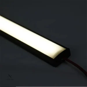 Profilés LED en aluminium, clips et vis inclus pour installation