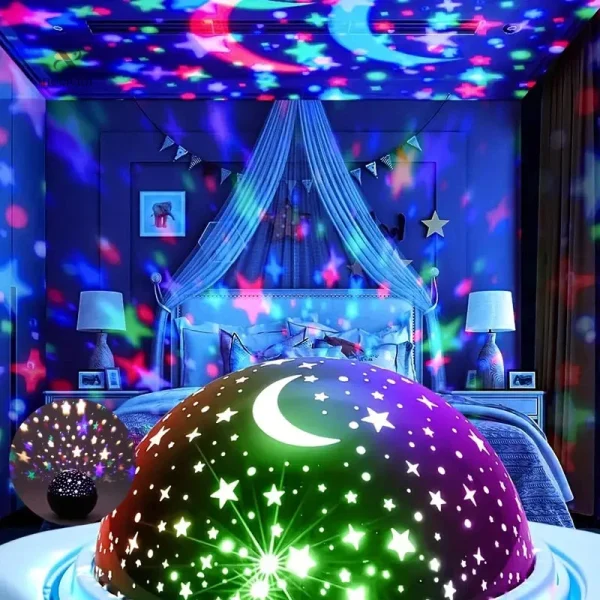 Accessoire décoratif pour chambre de bébé avec étoiles