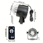 Lumière disco connectée pour soirées et événements à domicile