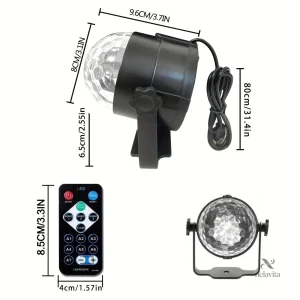 Lumière disco connectée pour soirées et événements à domicile