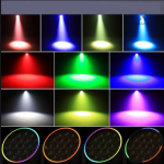 Équipement DJ : projecteur polyvalent pour animations nocturnes