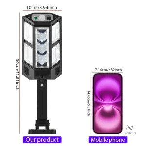 Projecteur solaire 300W idéal pour allée et garage
