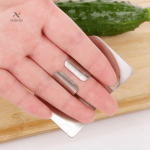 Outil de cuisine inox, protection efficace pour les doigts
