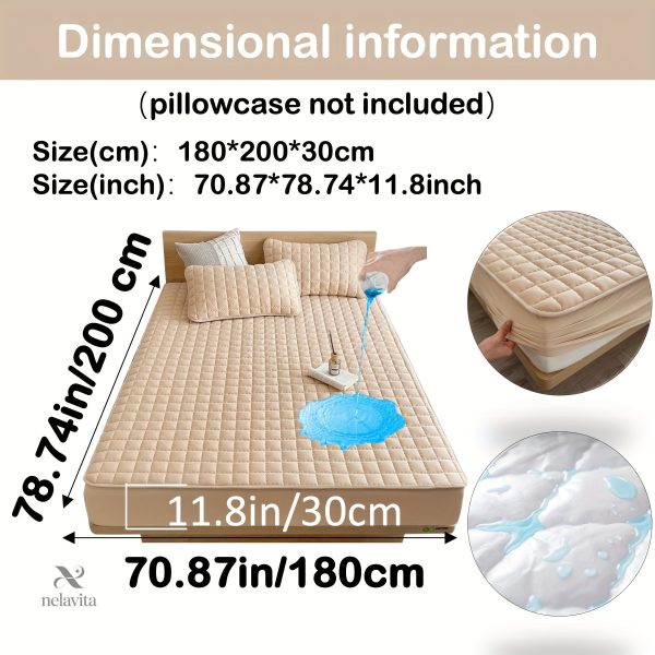 Couvre-matelas avec bonnet pour matelas haut