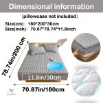 Couvre-matelas grand bonnet, facile à installer