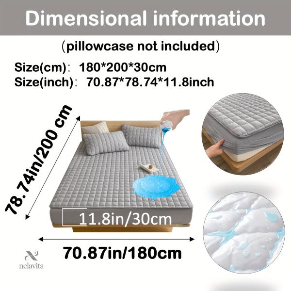 Couvre-matelas grand bonnet, facile à installer