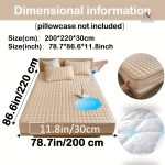Protège-matelas matelassé imperméable grand bonnet - vue 5
