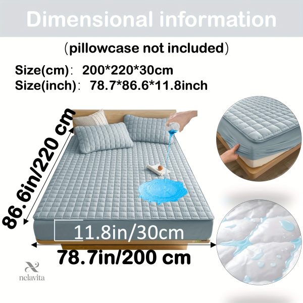 Protège-matelas matelassé imperméable grand bonnet - vue 7