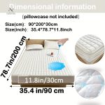 Protège-matelas matelassé imperméable grand bonnet - vue 10