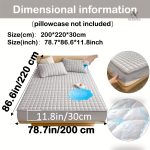 Protège-matelas matelassé imperméable grand bonnet - vue 11
