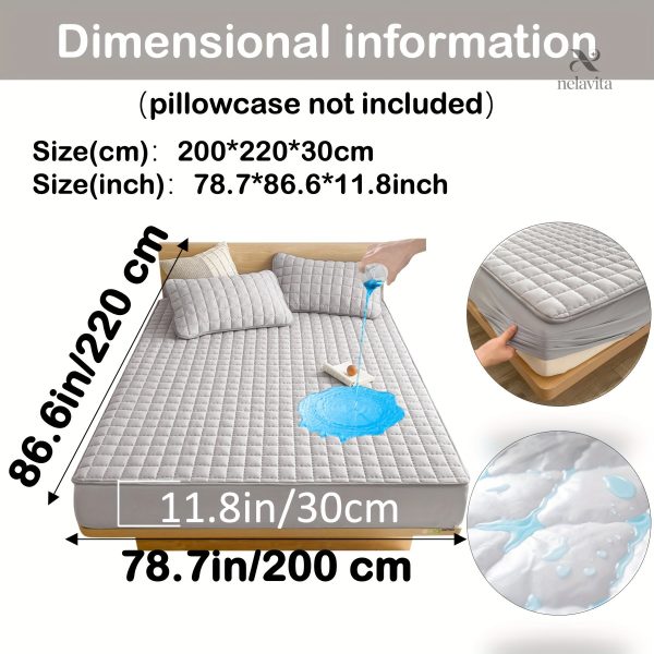 Protège-matelas matelassé imperméable grand bonnet - vue 11