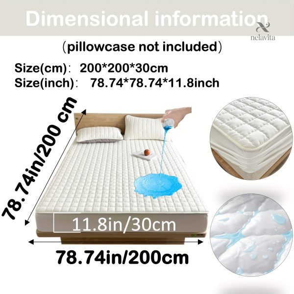 Protège-matelas matelassé imperméable grand bonnet - vue 19