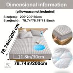 Protège-matelas matelassé imperméable grand bonnet - vue 31