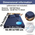 Protège-matelas matelassé imperméable grand bonnet - vue 38