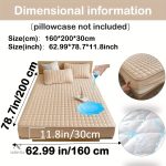 Protège-matelas matelassé imperméable grand bonnet - vue 39