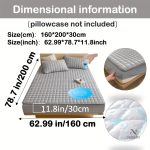 Protège-matelas matelassé imperméable grand bonnet - vue 41