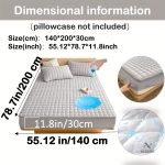 Protège-matelas matelassé imperméable grand bonnet - vue 42