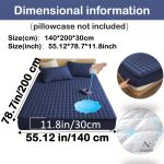 Protège-matelas matelassé imperméable grand bonnet - vue 45