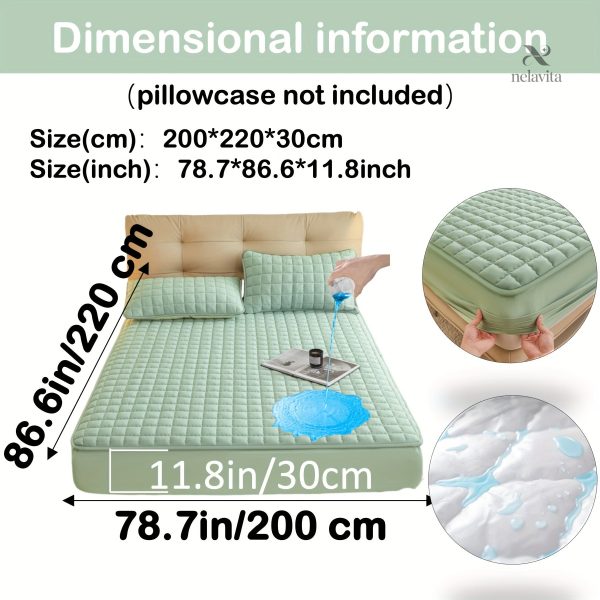Protège-matelas matelassé imperméable grand bonnet - vue 54