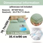Protège-matelas matelassé imperméable grand bonnet - vue 57
