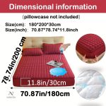 Protège-matelas matelassé imperméable grand bonnet - vue 59
