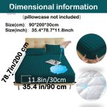 Protège-matelas matelassé imperméable grand bonnet - vue 80