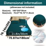 Protège-matelas matelassé imperméable grand bonnet - vue 83