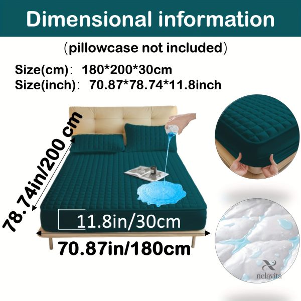 Protège-matelas matelassé imperméable grand bonnet - vue 83