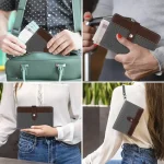 Design élégant en simili cuir pour ranger votre passeport