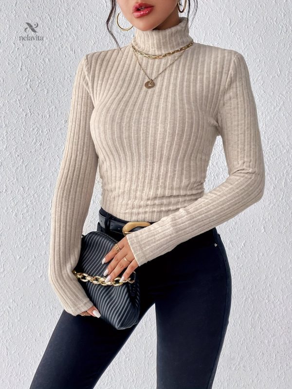 Pull en coton côtelé, accessoire essentiel à moins de 20€