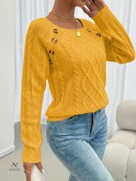 Pull Femme Côtelé Idéal pour l'Hiver