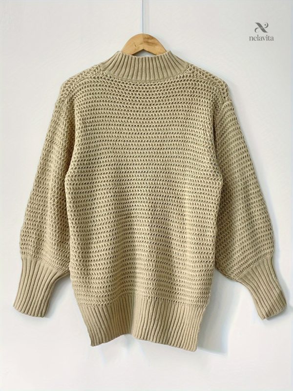 Pull Uni pour Femme à Style Épuré