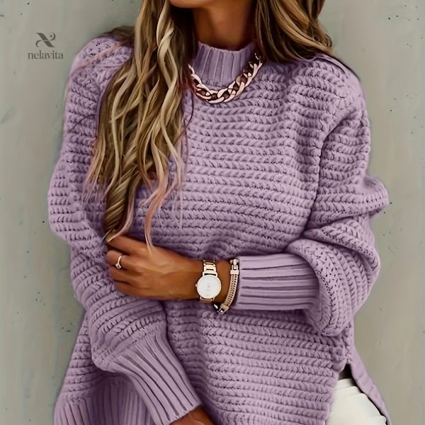 Pull Élégant en Tricot pour Femme