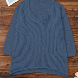 Pull Oversize Grande Taille Femme – Casual Chic