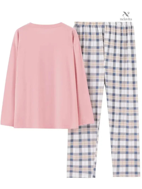 pyjama-femme-long-confort-oversize-haut-manches-longues-p-yzghdx-1