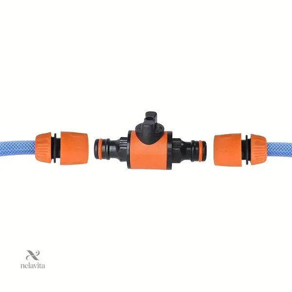 Connecteur pratique pour tuyaux d'arrosage robustes