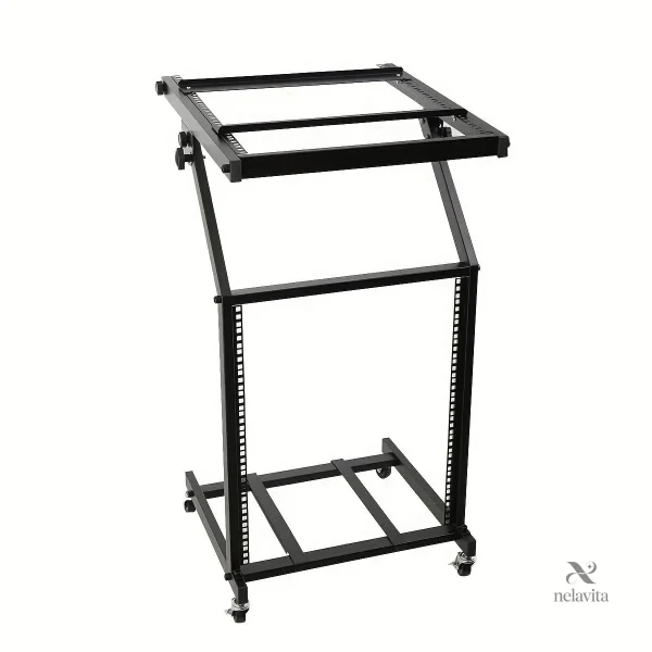 rack-studio-2-niveaux-avec-roulettes-support-materiel-aud-zhy7bn-1 Rack Studio 2 Niveaux avec Roulettes pour matériel audio
