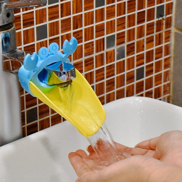 Accessoire de robinet en forme de crabe