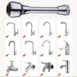 Rallonge pour robinet avec fonction antiprojection