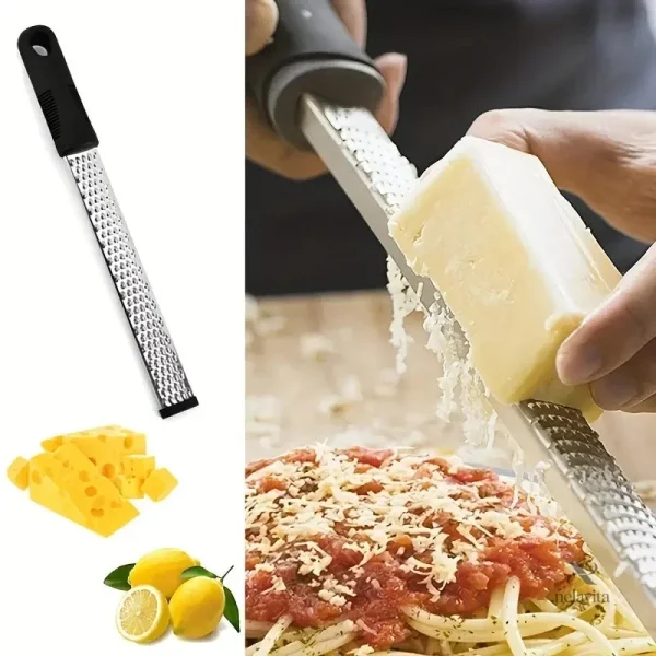 Râpe de cuisine en acier inoxydable pour fromage et épices