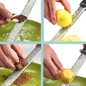 Zesteur long manche pour citrons et chocolats