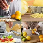 Ustensile de cuisine en acier pour un zeste parfait