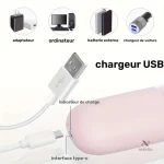 Double tête pour un rasage précis et confortable