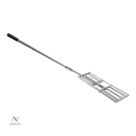Râteau de nivelage professionnel en acier inoxydable