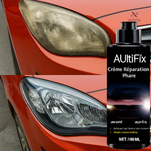 Rénovateur de phares auto 100ml pour optiques ternes