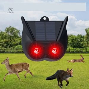 Dispositif anti-animaux sauvages, éloigne renards et cerfs