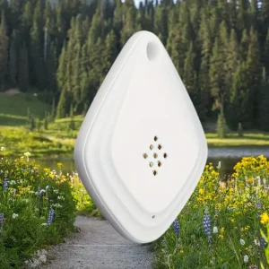 Répulsif à ultrasons rechargeable avec mousqueton pratique