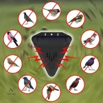 Dispositif solaire pour éloigner les oiseaux nuisibles
