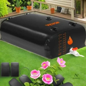 Réservoir d'eau souple 400L pour arrosage de jardin