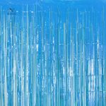Élément décoratif : rideau de pluie lumineux